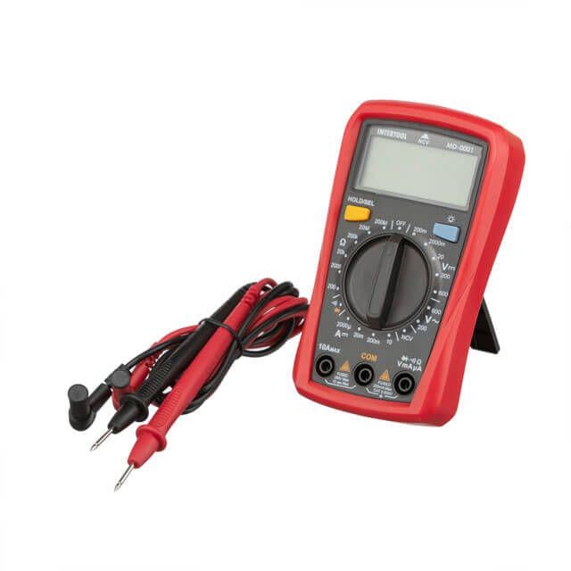 Мультиметр цифровий Intertool MD-0001 CAT II-300В/CAT I-600В