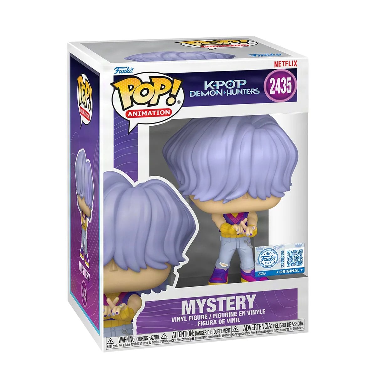 Детская игровая фигурка Funko POP! Кейпоп-охотницы на демонов Загадочный винил 9,6 см (95806)