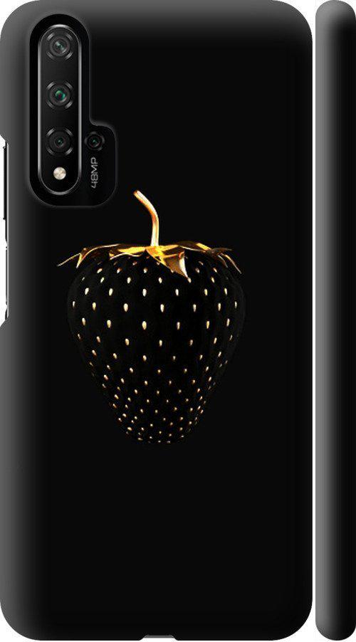Чехол на Huawei Nova 5T Черная клубника (3585m-1833-42517)