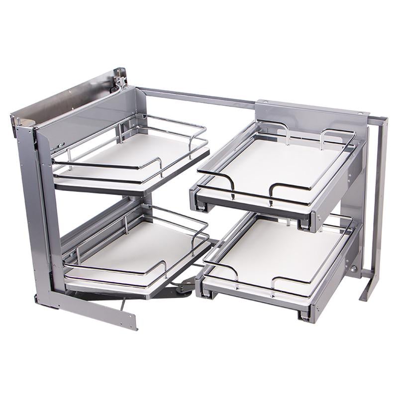 Уголок магический Vibo Galaxy левый 900 мм Белый/Хром (SMACE45SXFMOMBASC)