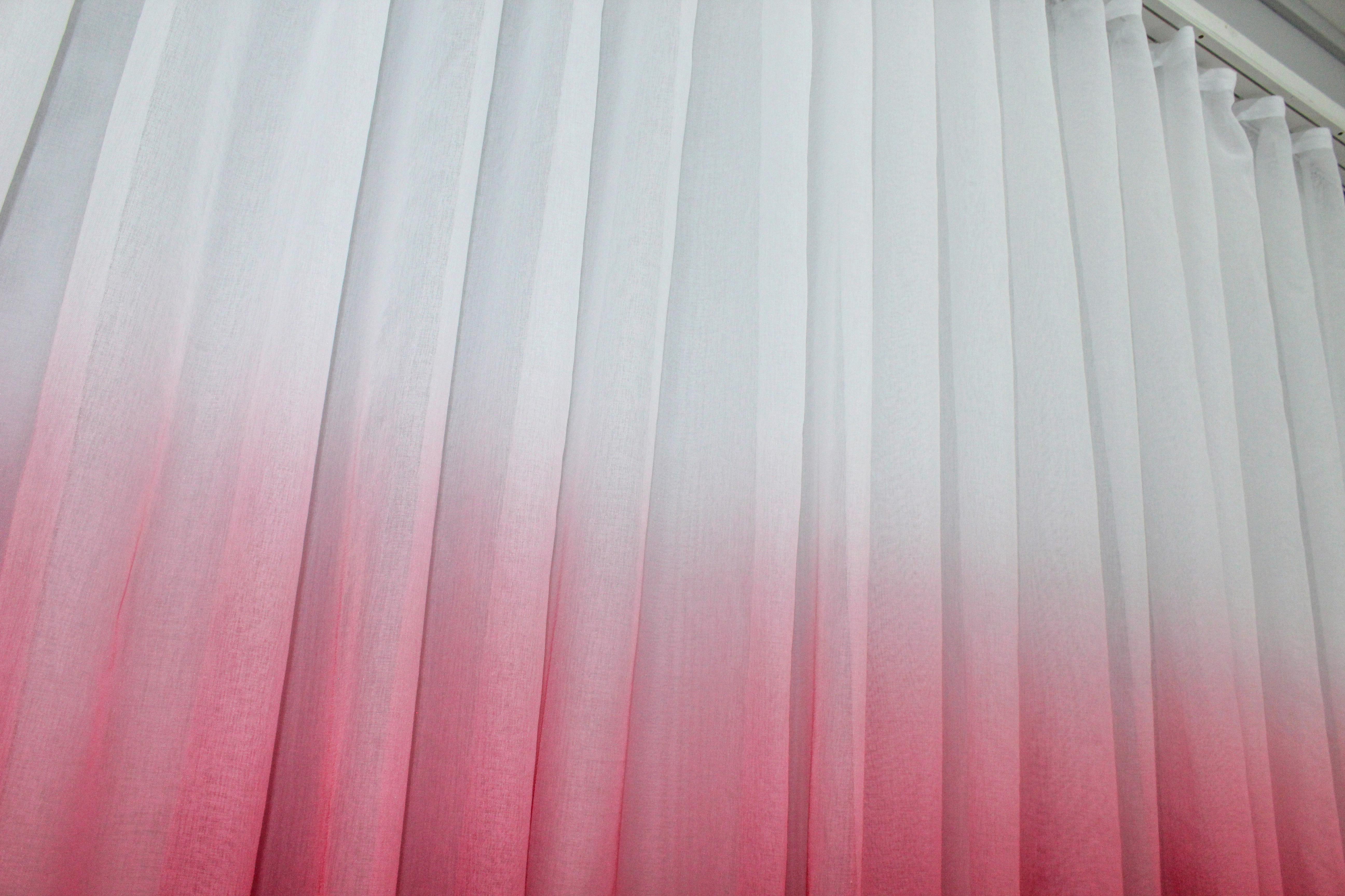 Тюль VR-Textil Tulle No. 579t Ombre Batiste 300x270 см Marsala/White (42-0720) - фото 6