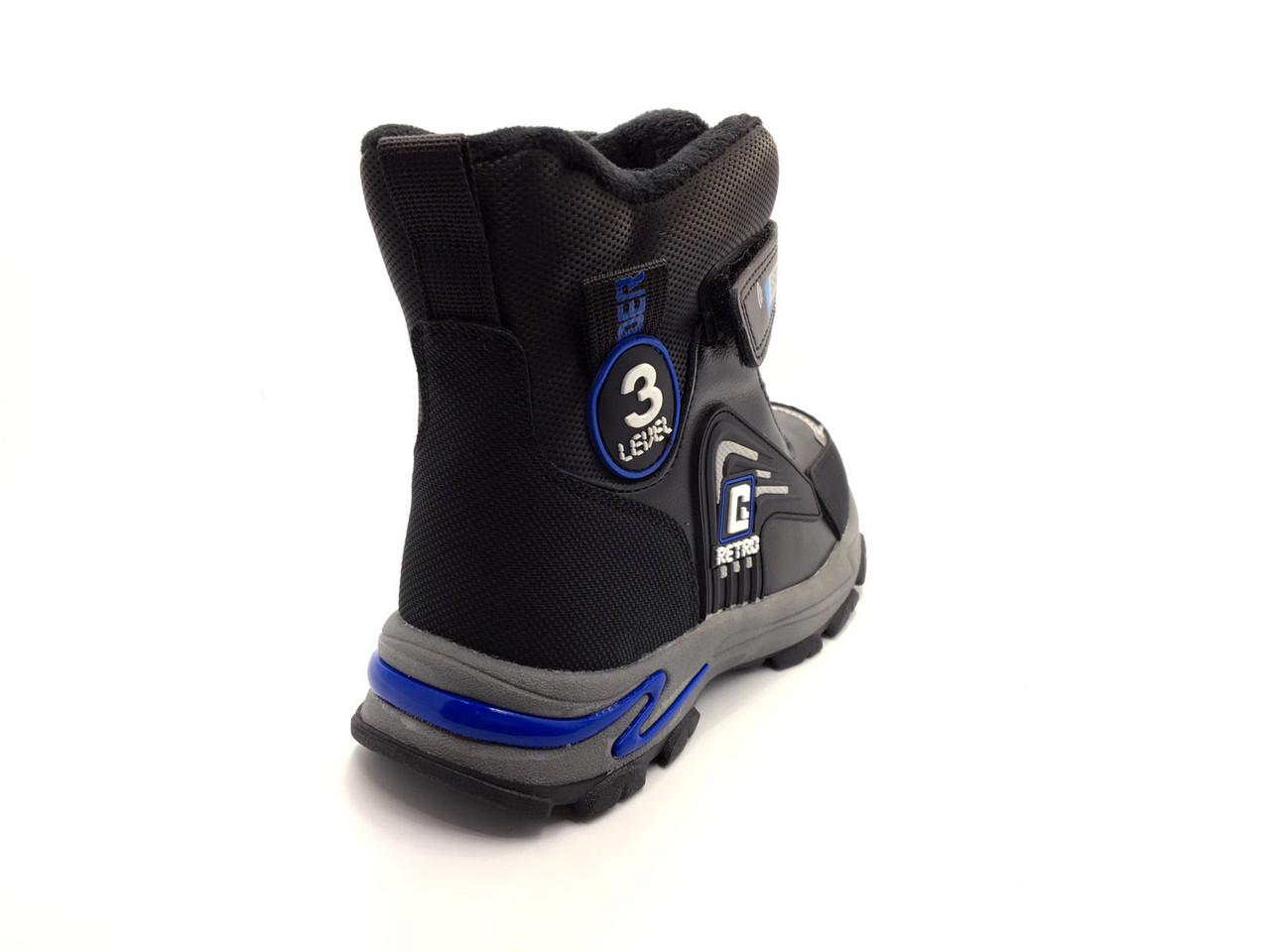 Ботинки зимние для мальчиков Канарейка X8230-3/31 р. 31 Черный - фото 5 Ботинки зимние для мальчиков Канарейка X8230-3/31 р. 31 Черный - фото 5