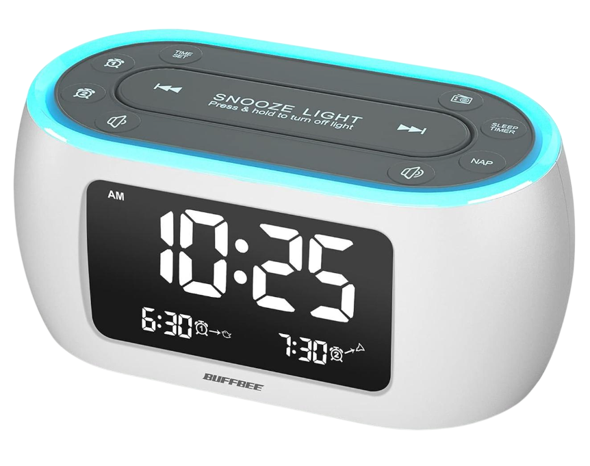 Будильник настільний Buffbee Radiowecker RS1W (530869)