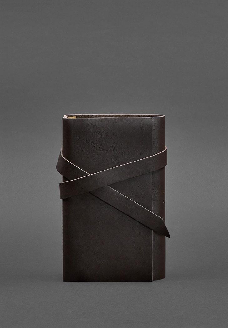 Кожаный блокнот Софт-бук 1.0 Краст Темно-коричневый (A-027388) - фото 1 Кожаный блокнот Софт-бук 1.0 Краст Темно-коричневый (A-027388) - фото 1