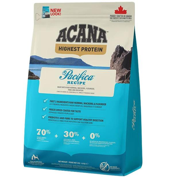 Корм сухий Acana Pacifica Dog Recipe для собак усіх порід та вікових груп з оселедцем/макролем та камбалою 2 кг (a54120) Корм сухий Acana Pacifica Dog Recipe для собак усіх порід та вікових груп з оселедцем/макролем та камбалою 2 кг (a54120)