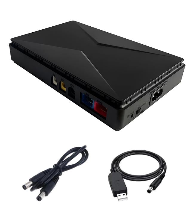 Джерело безперебійного живлення для Wi-Fi роутера Andowl Q-UP900X1 Чорний (59ab1f92)