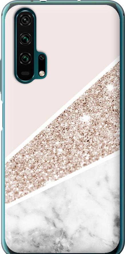 Чехол на Huawei Honor 20 Pro Пастельный мрамор (4342u-1702-42517)