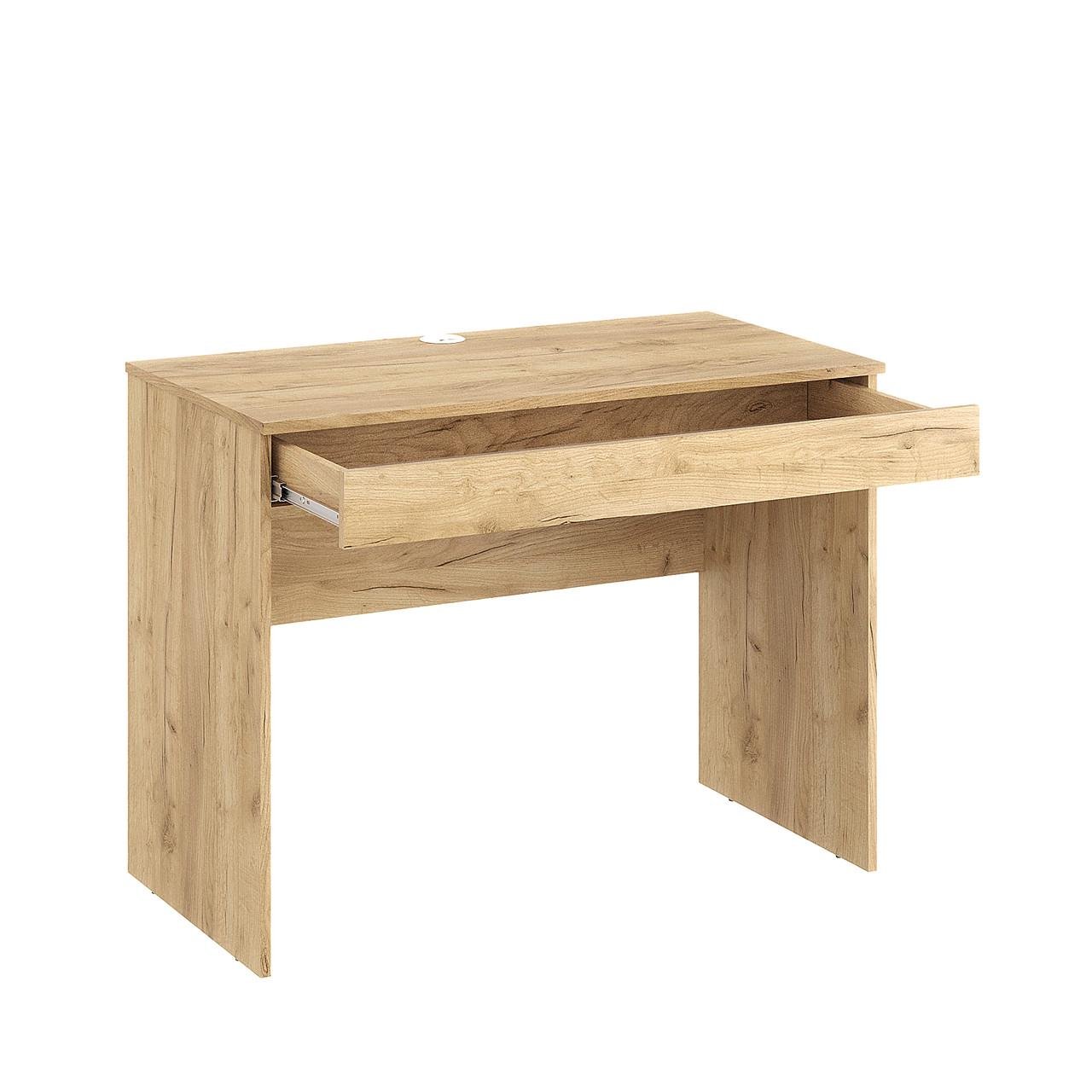 Стіл письмовий Компаніт Школяр-4 100,4х53,4х76 см Дуб крафт золотий