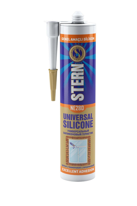 Силиконовый герметик универсальный Stern NE281 Белый 280 мл