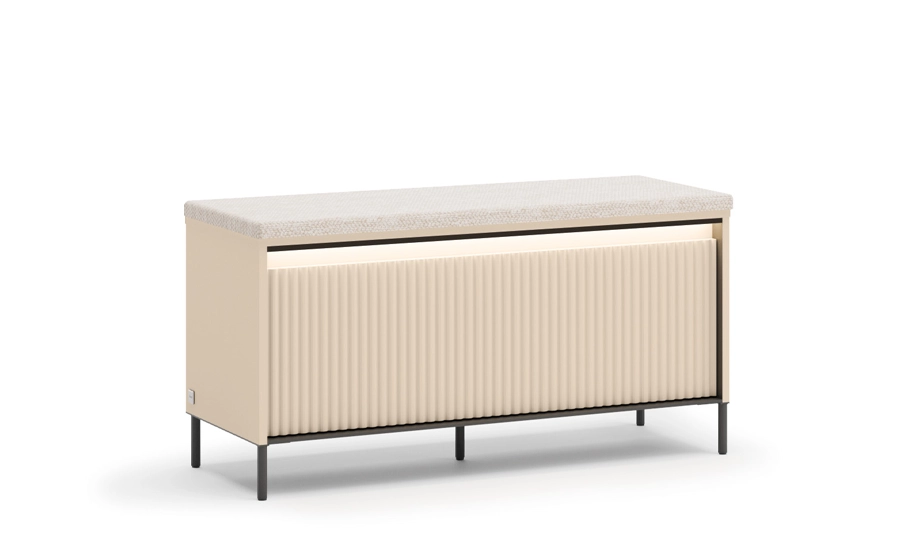 Тумба для обуви Trend TG-05 с подсветкой Бежевый