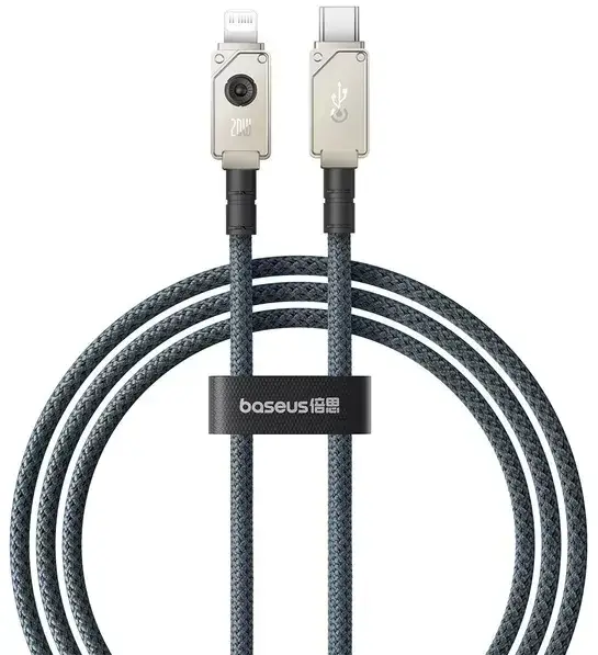Кабель BASEUS Unbreakable Series Fast Charging Cable Type-C to Lightning P10355803221-00 20W 1 м White