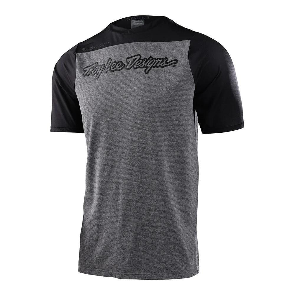 Джерсі TLD SKYLINE SS JERSEY SIGNATURE HEATHER M Grey/Black (319917003)