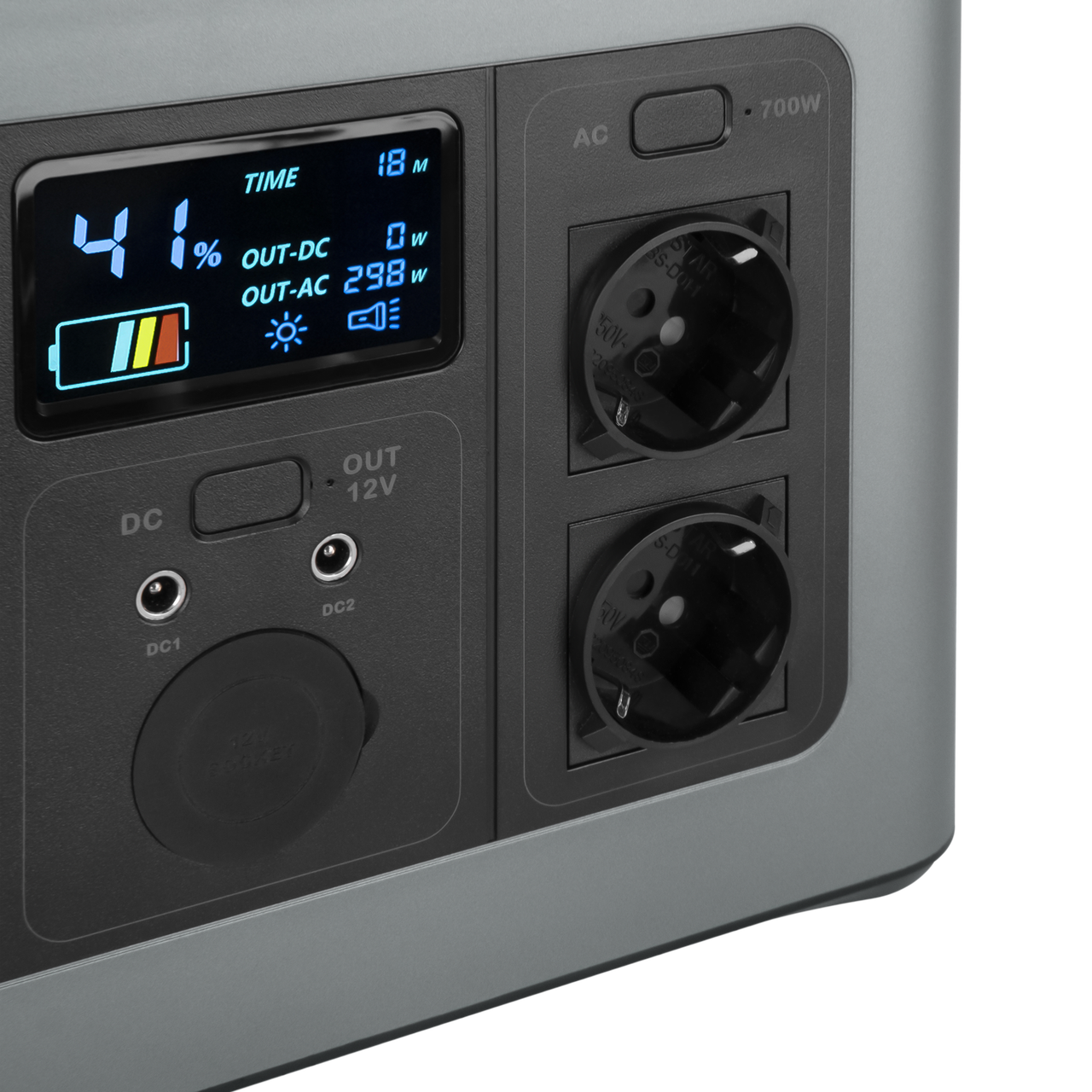 Зарядная станция портативная LP CHARGER MPPT 700 Pro 700W 614Wh многофункциональная - фото 6