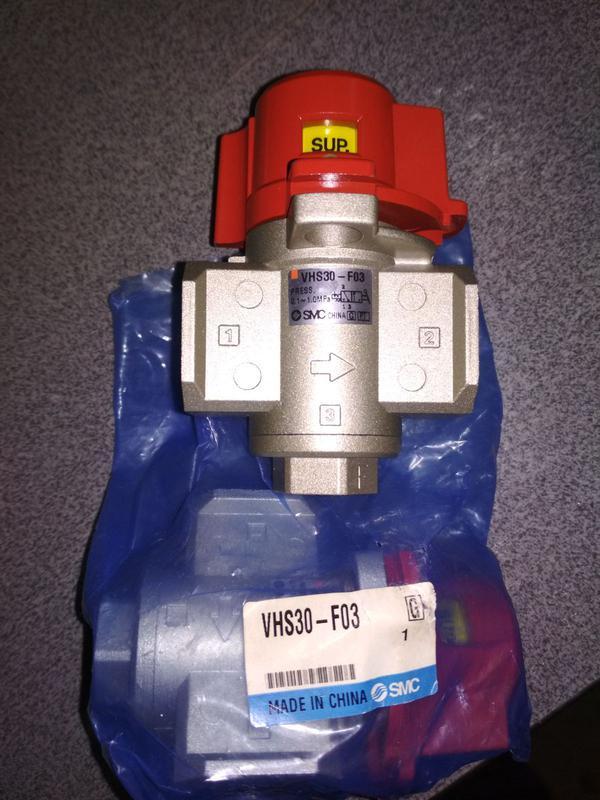 Клапан ручний запірний SMC (VHS30-F03) - фото 2 Клапан ручний запірний SMC (VHS30-F03) - фото 2