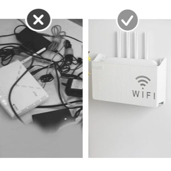 Коробка для роутера на стену органайзер для роутера на самоклеющейся ленте (G00013) - фото 7 Коробка для роутера на стену органайзер для роутера на самоклеющейся ленте (G00013) - фото 7