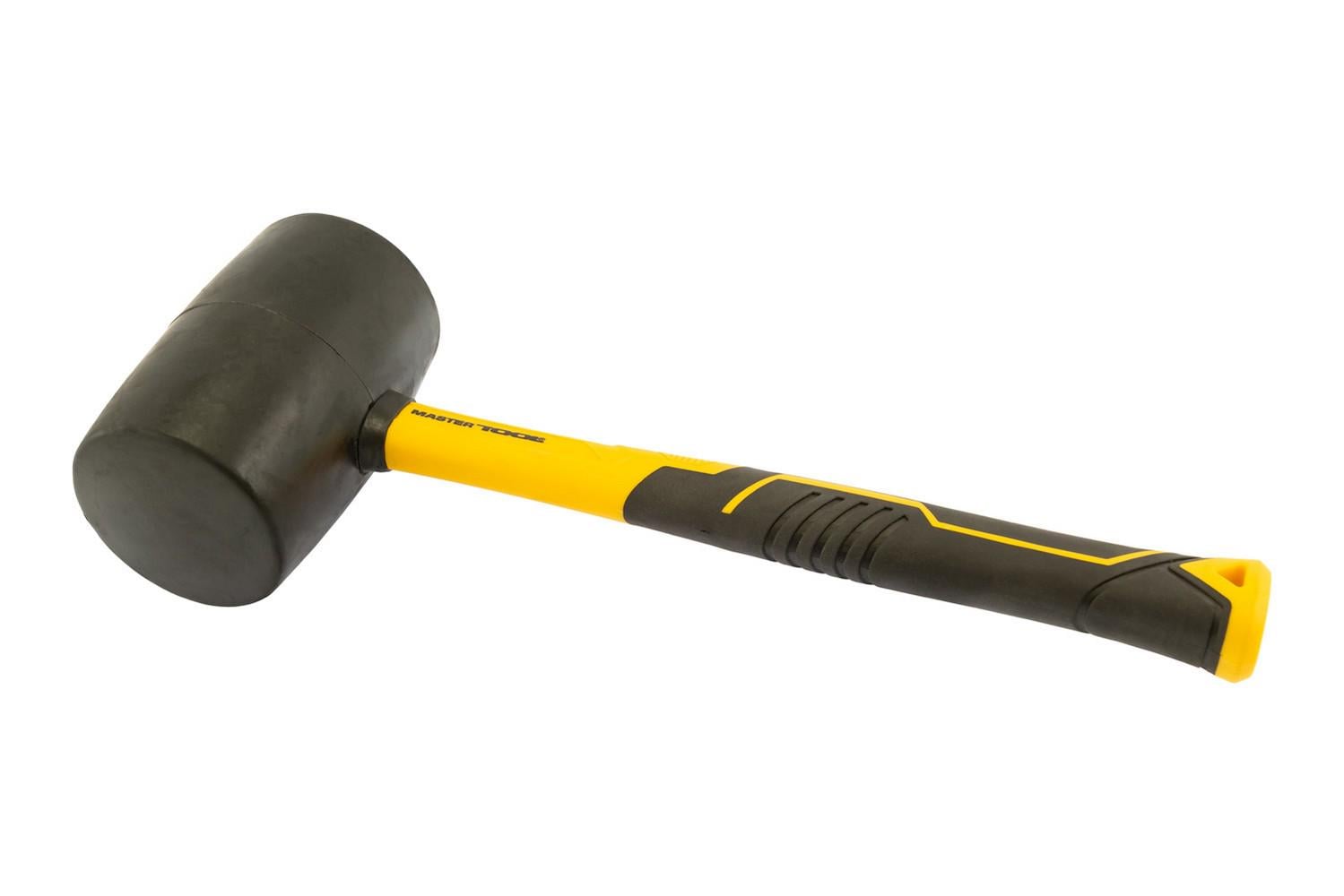 Киевлянка резиновая MasterTool фибергласовая ручка 72 мм 900 г Черный (02-2304) Киевлянка резиновая MasterTool фибергласовая ручка 72 мм 900 г Черный (02-2304)