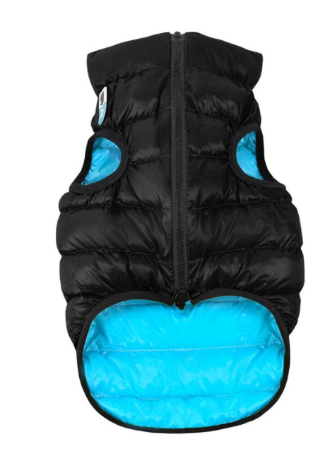 Курточка для собак AiryVest двостороння S 35 Чорно-блакитний Курточка для собак AiryVest двостороння S 35 Чорно-блакитний