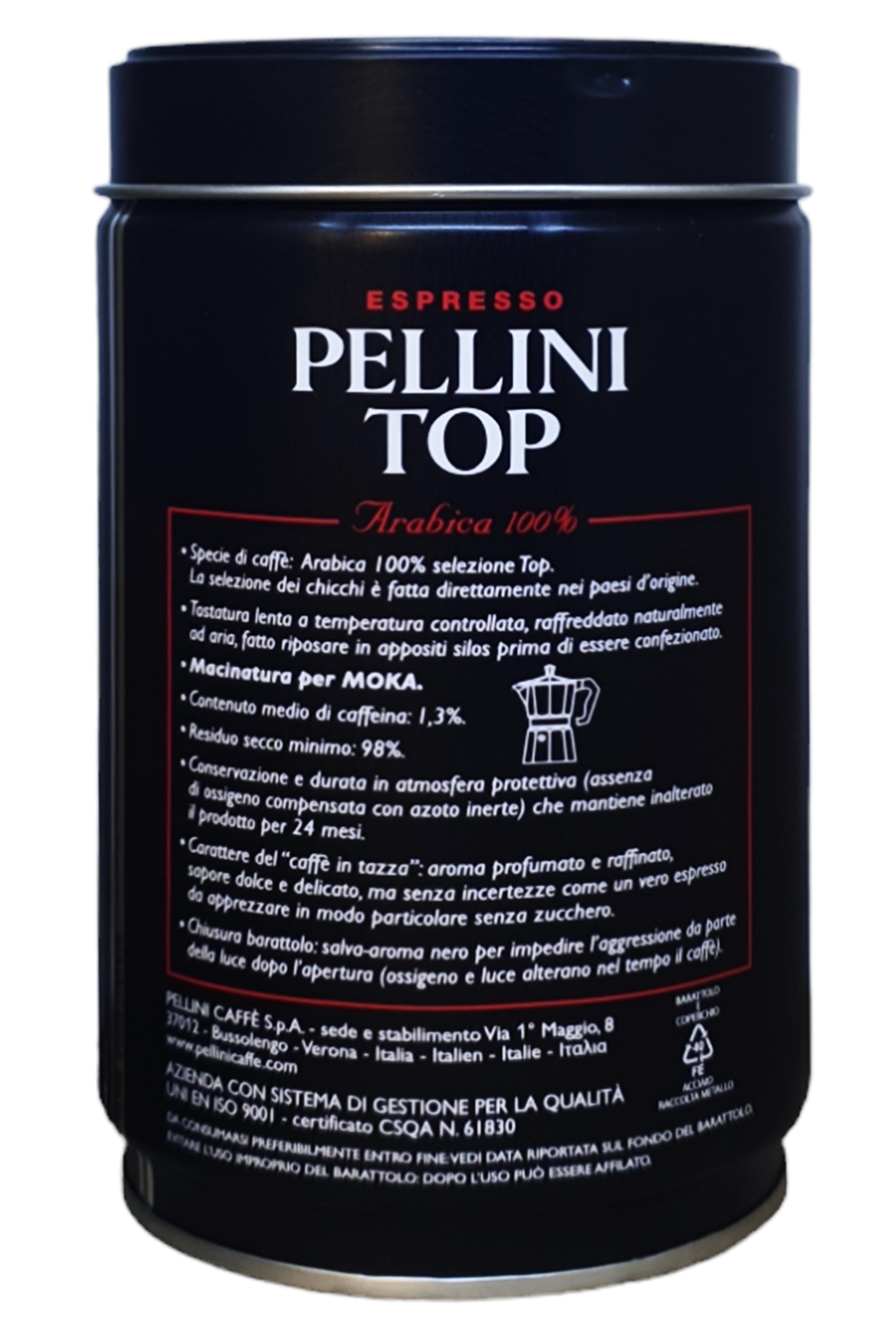 Кава Pellini Espresso TOP мелена З/Б 250 г (57272) - фото 4 Кава Pellini Espresso TOP мелена З/Б 250 г (57272) - фото 4