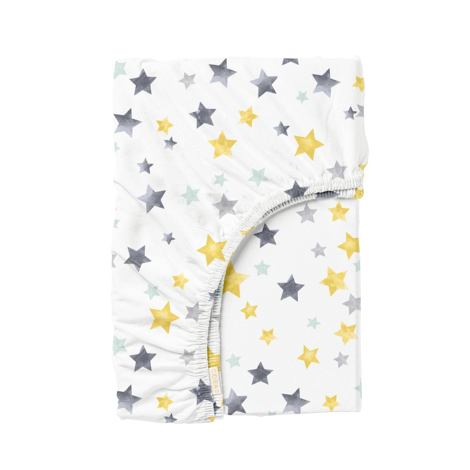 Простынь Cosas на резинке в детскую кроватку 60x120 см Starfall (4822052211748)