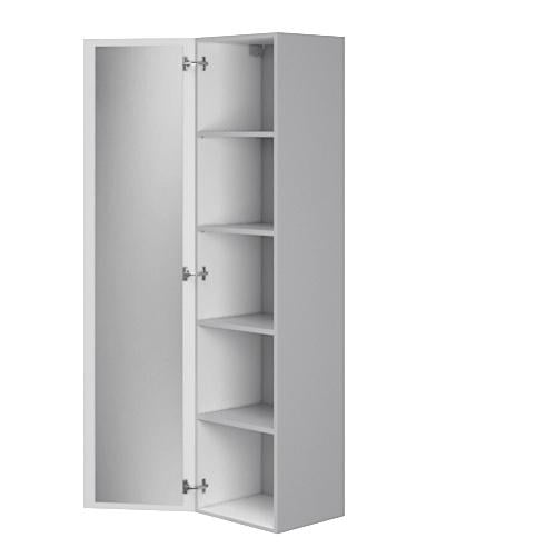 Пенал в ванную с зеркалом Cersanit Moduo 40 см Серый (S929-019) - фото 2