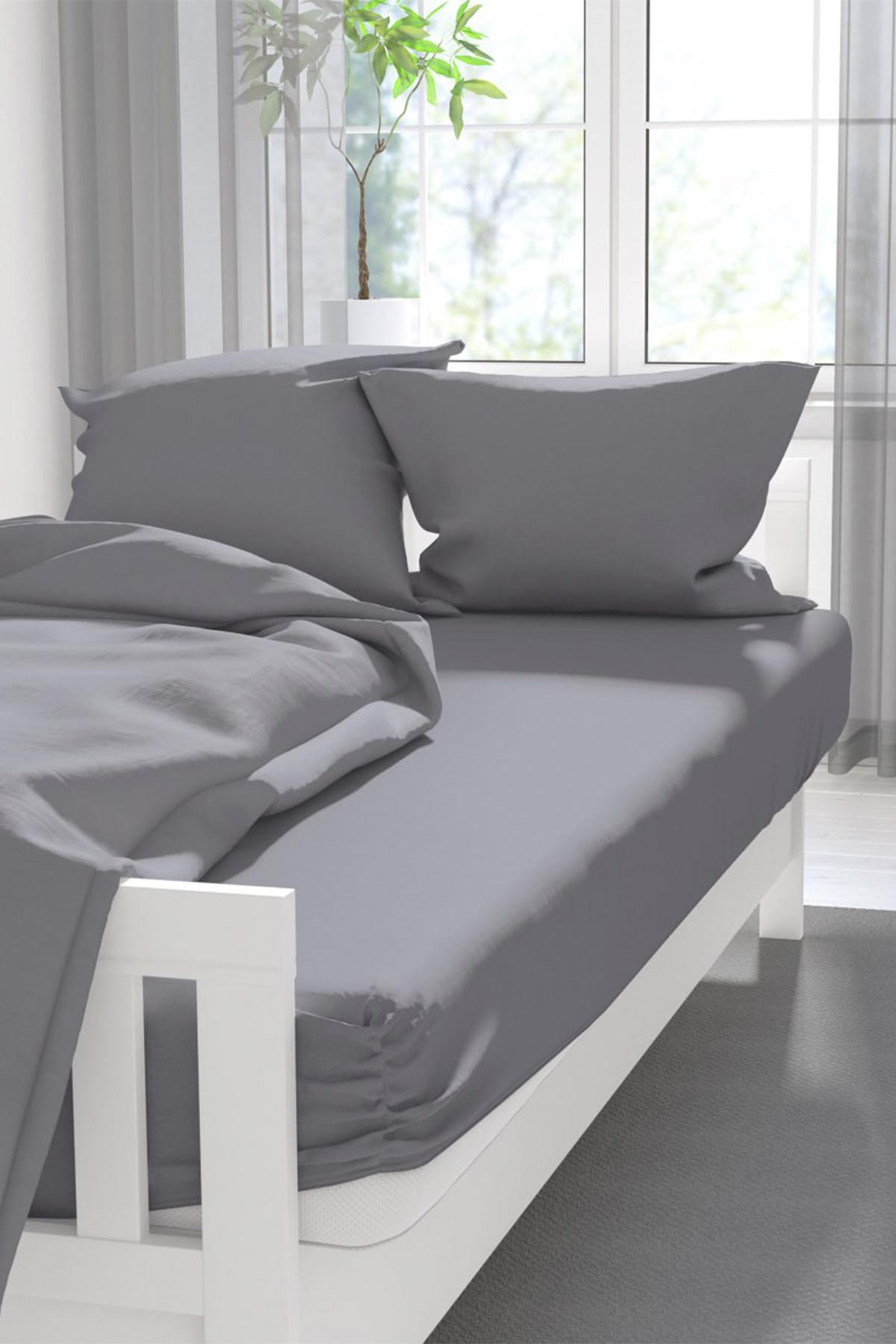 Простыня LeLIT ЦБ-00277739 на резинке 180х200 см (SKT001068581)