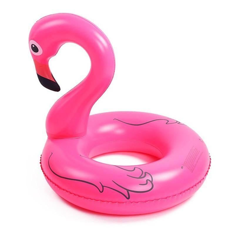 Надувний круг для плавання Фламінго 90х47 см Рожевий (1354) - фото 3 Надувний круг для плавання Фламінго 90х47 см Рожевий (1354) - фото 3