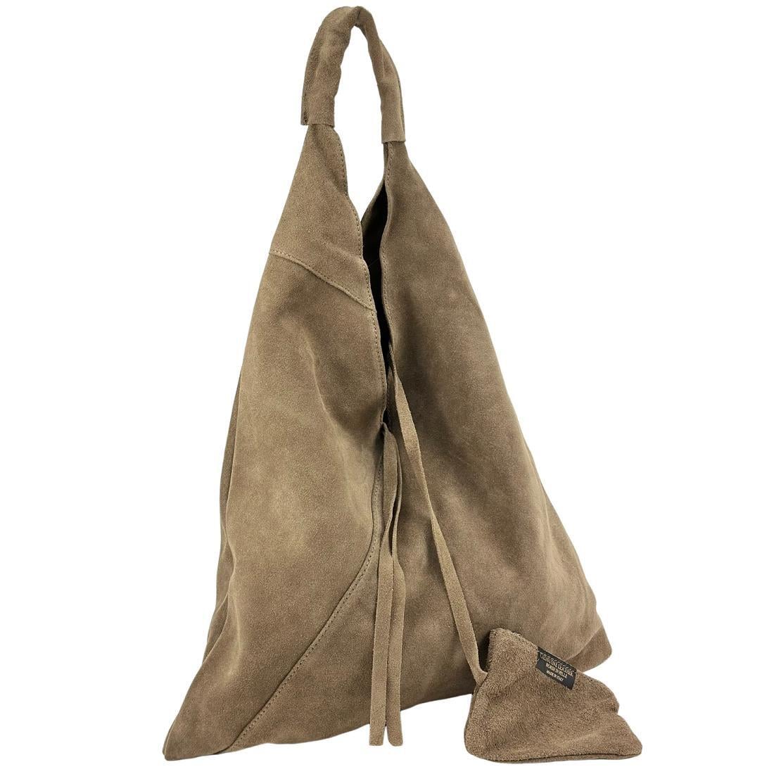 Женская сумка-шопер Royal Bag F-IT-7625C-D замшевая Коричневый (8155)