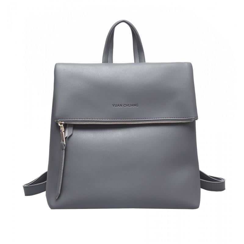 Жіночий рюкзак Hag Сірий (8139)