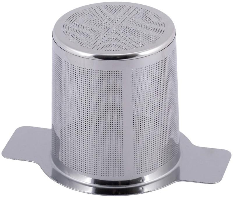 Ситечко Kamille для заваривания чая 10х6,5 см из нержавеющей стали (KM-8841)