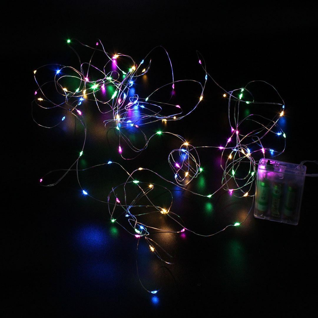Гирлянда линейная Xmas 200 Led Copper Battery box (1634105094-1)