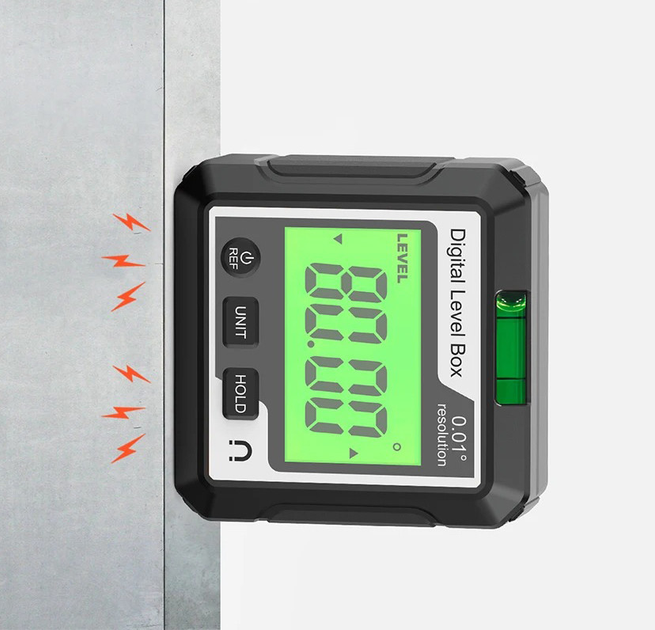 Угломер цифровой Digital Level Box электронный магнитный инклинометр (2567900239) - фото 6 Угломер цифровой Digital Level Box электронный магнитный инклинометр (2567900239) - фото 6