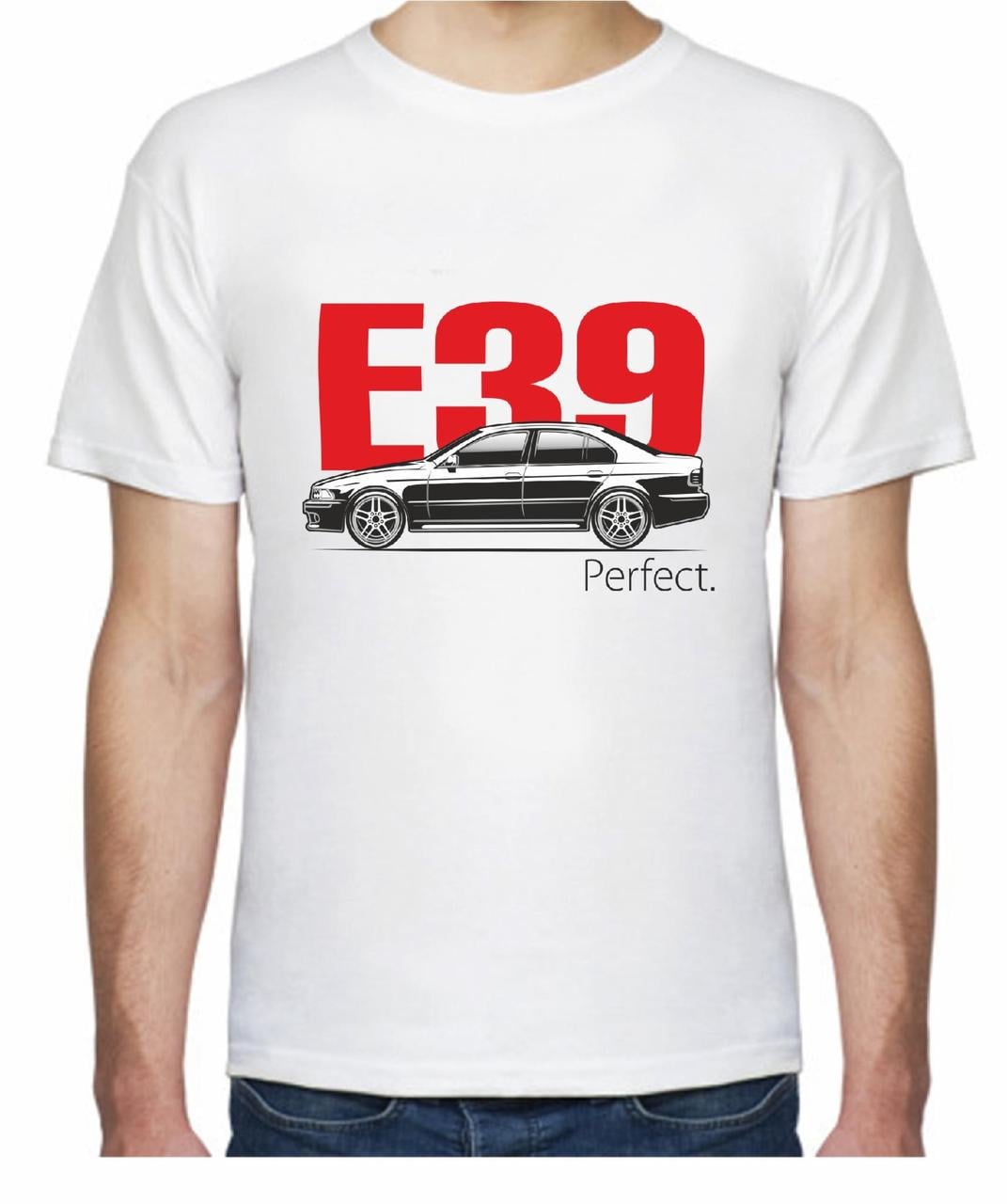 Футболка чоловіча Avtolife BMW E39 Perfect F 405239 M Білий (2494943815)