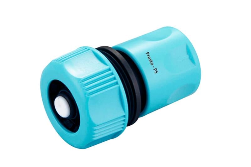Коннектор Presto-PS для шланга 3/4" с аквастопом (7727)