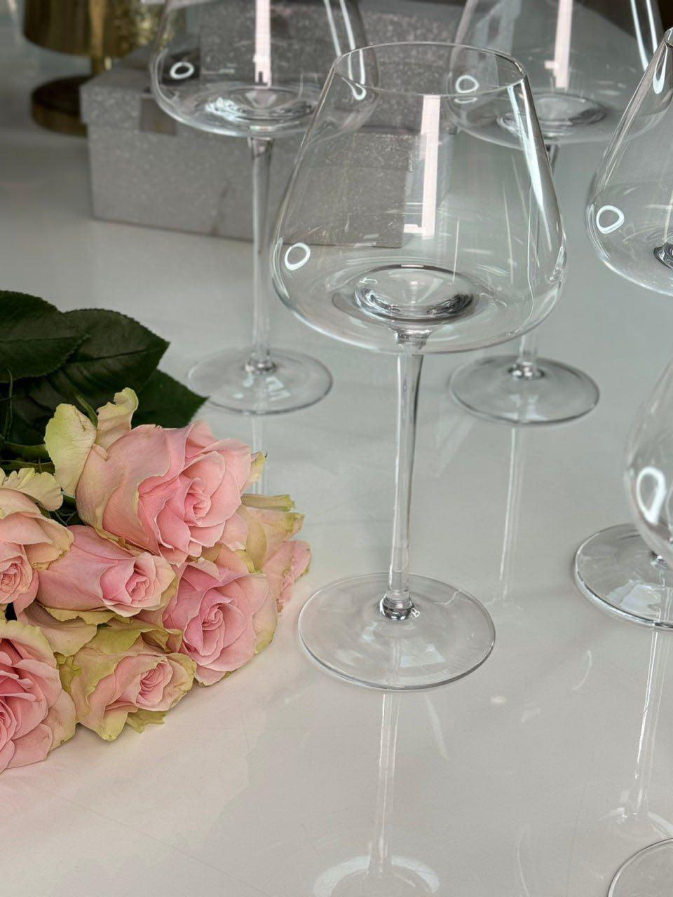 Набор бокалов Новая грация 6 шт. 670 мл Прозрачный (102-738)