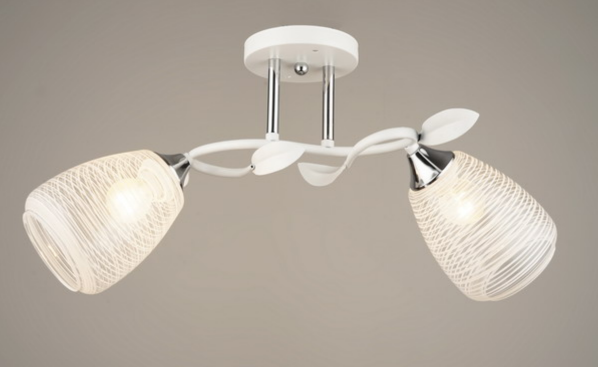 Люстра потолочная Sirius W3047/2 на 2 плафона