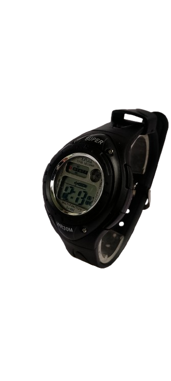 Наручные часы электронные Xinjia 692 с подсветкой Черный (3818)