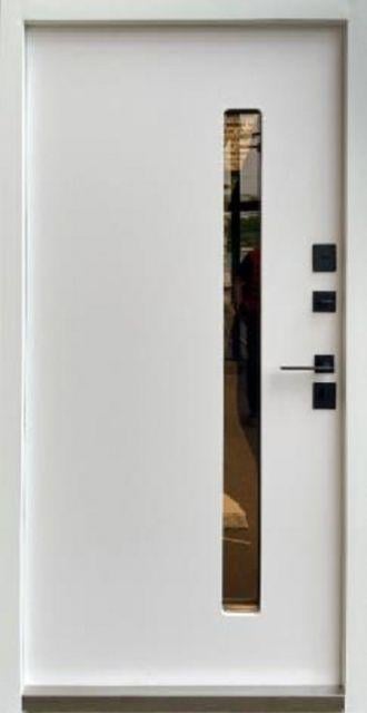 Дверь входная уличная Форт-М Ницца Premium Металл/МДФ со стеклом 860х2050 мм (28280140) - фото 2 Дверь входная уличная Форт-М Ницца Premium Металл/МДФ со стеклом 860х2050 мм (28280140) - фото 2