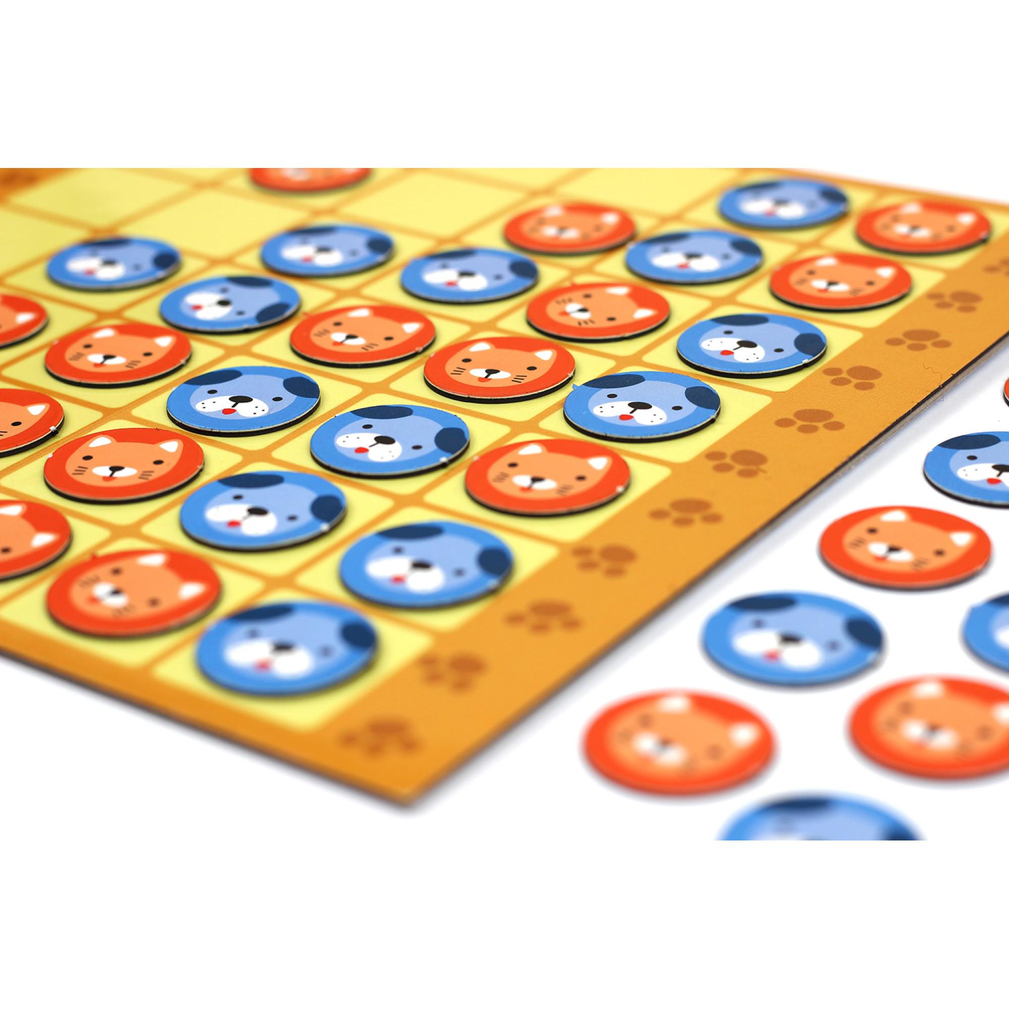 Настільна гра Умняшка 4 в ряд Різнокольоровий (SR-113-N-384) - фото 4 Настільна гра Умняшка 4 в ряд Різнокольоровий (SR-113-N-384) - фото 4