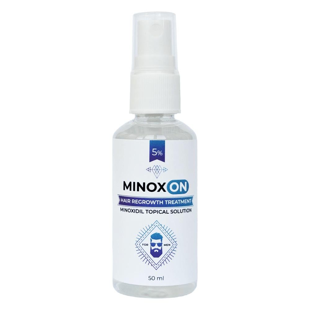 Лосьон мужской для роста волос Minoxon Minoxidil 5% 50 мл (2775337260028)