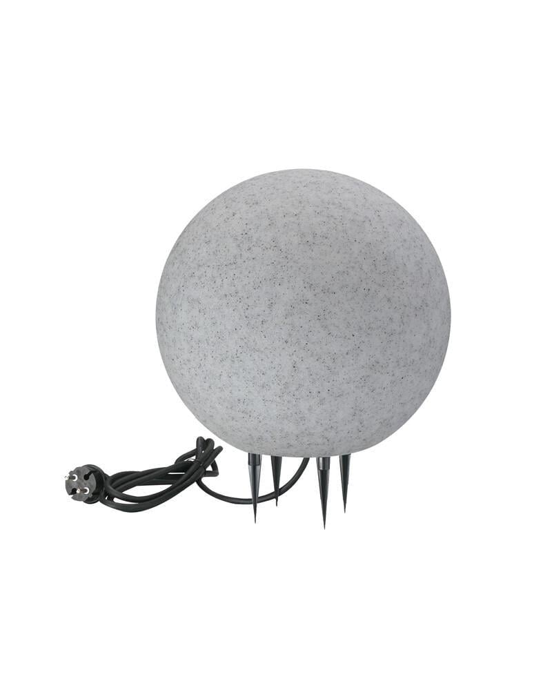 Садовий світильник Polux 330345 Argento 30 Куля E27 1x25W IP65 Сірий (36563435) Садовий світильник Polux 330345 Argento 30 Куля E27 1x25W IP65 Сірий (36563435)
