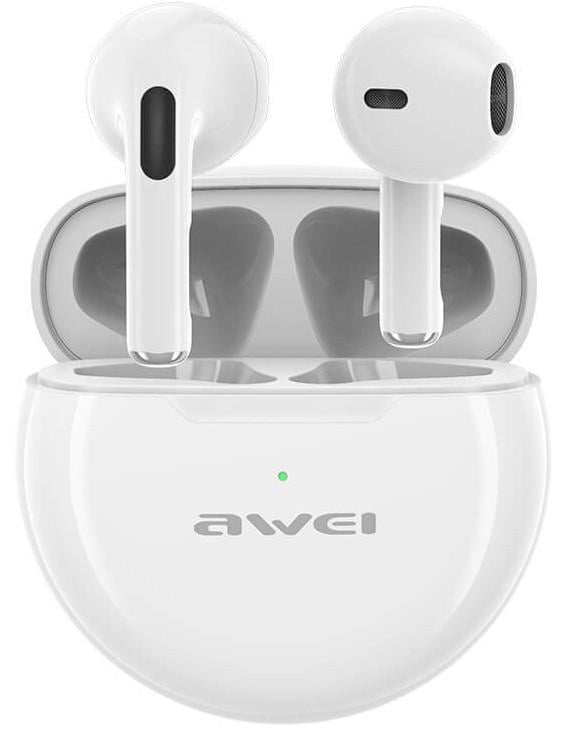 Навушники Bluetooth AWEI T17 TWS BT5.0 Білий (1434902259)