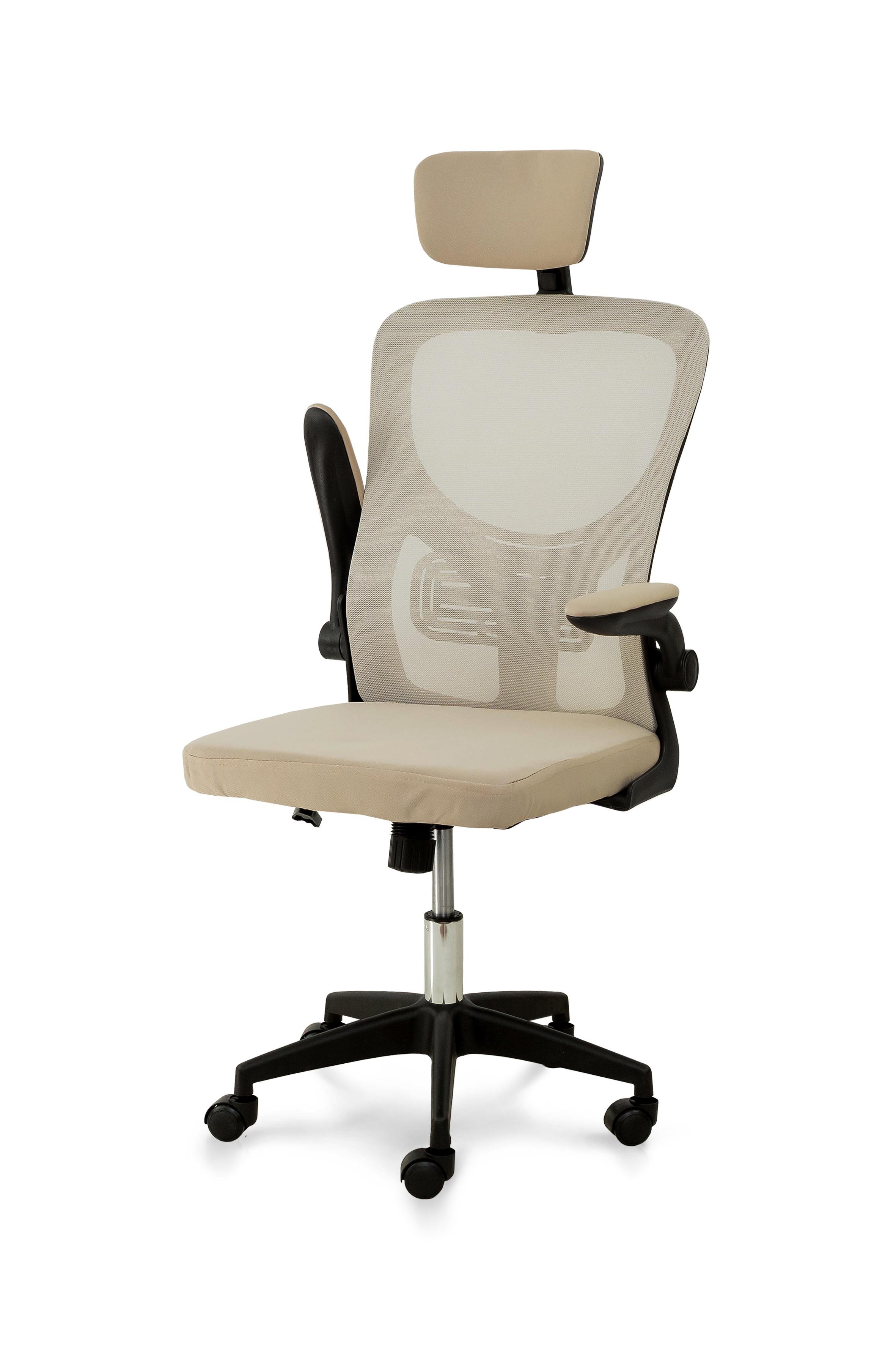 Офісне крісло Comfort Line TONUS Чорний/Бежевий (TNSBB-454712) - фото 6