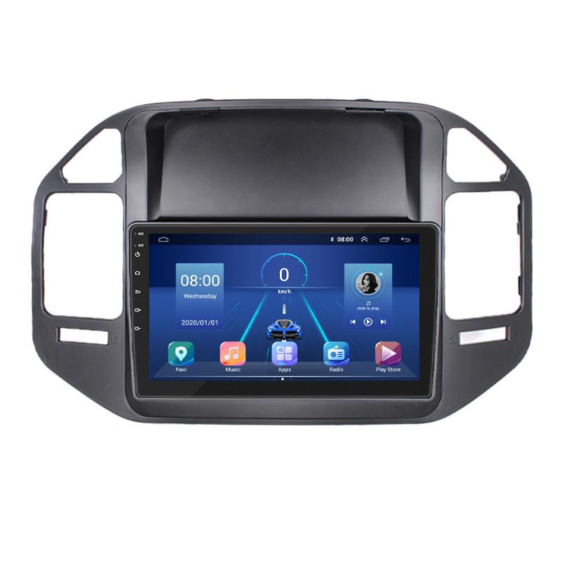 Автомагнитола штатная Lesko 4G/CarPlay/Wi-Fi для Mitsubishi Pajero III 1999-2002 4/64Gb 9" (1653163360)