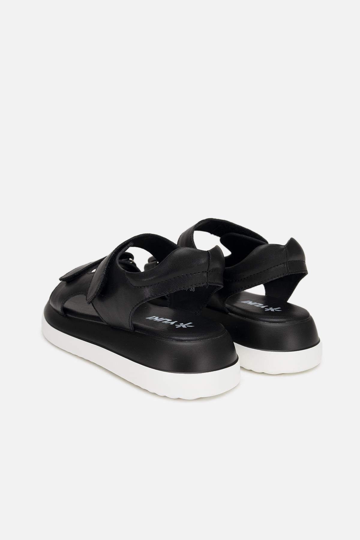 Босоножки на платформе р. 41 Черный (SKT000939969) - фото 4