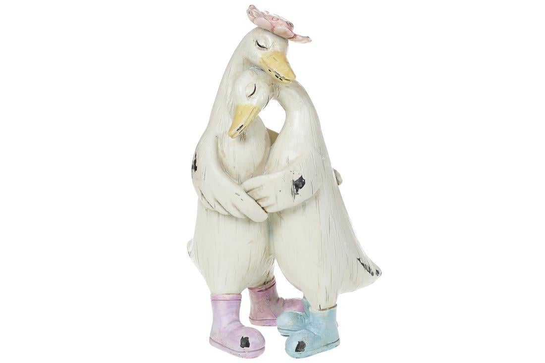 Декоративная статуэтка BonaDi Влюблённые гуси (707-088)