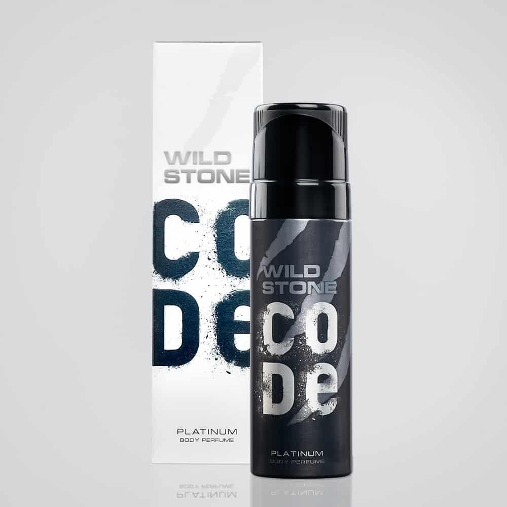 Парфюмированный спрей для мужчин Wild Stone CODE PLATINUM 120 мл