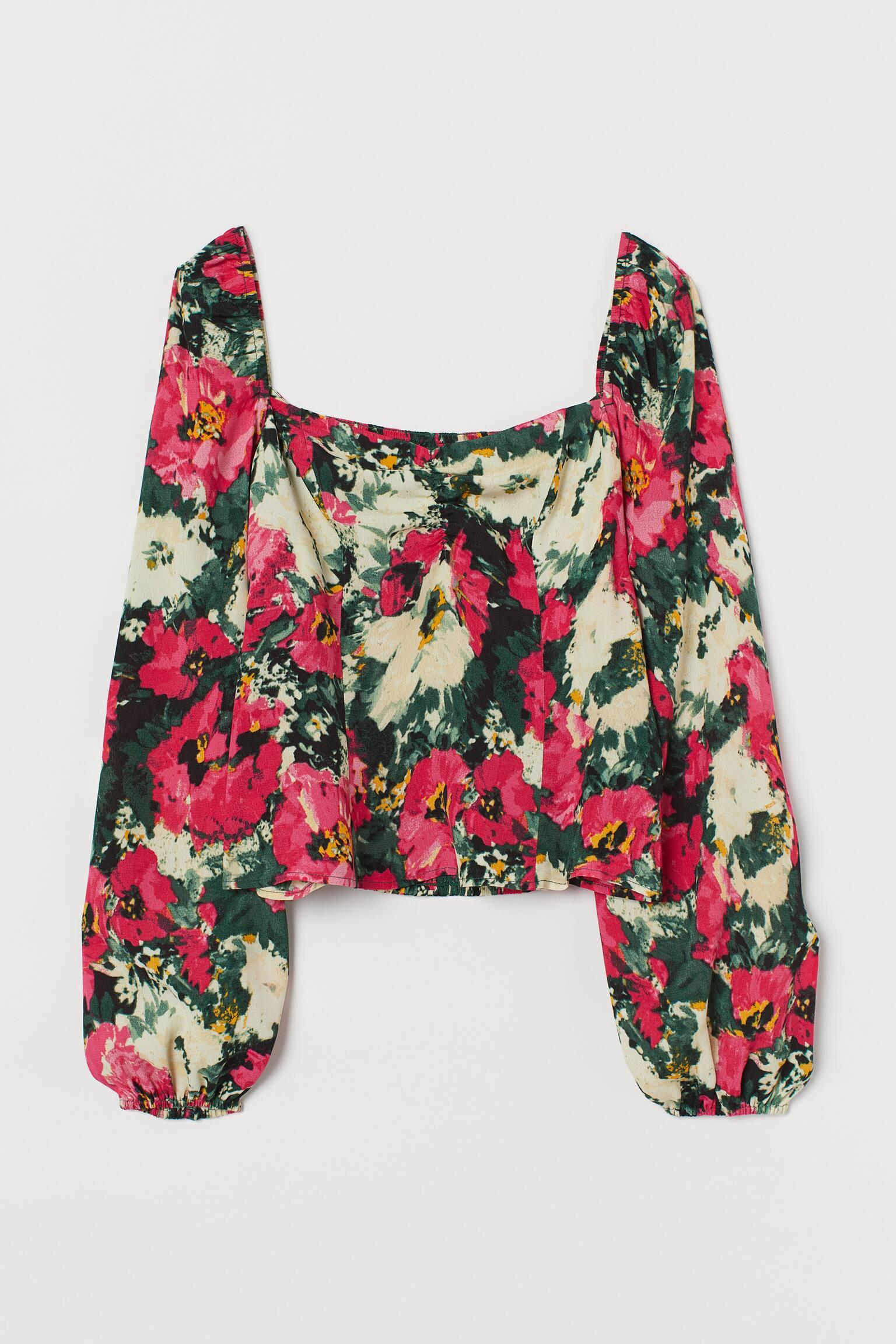 Блуза XXL Рожево-зелений (8211481wer)