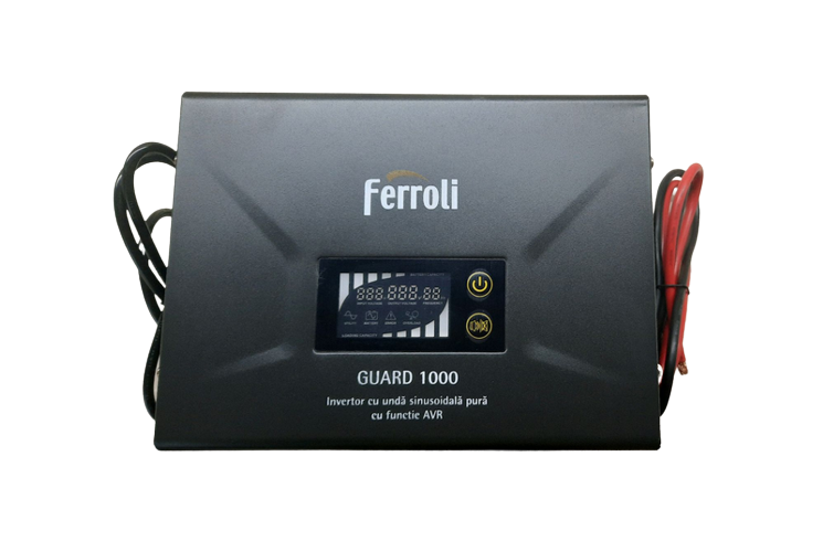 Источник бесперебойного питания Ferroli Guard 1000 600W чистый синус с функцией AVR (5b511837) - фото 1