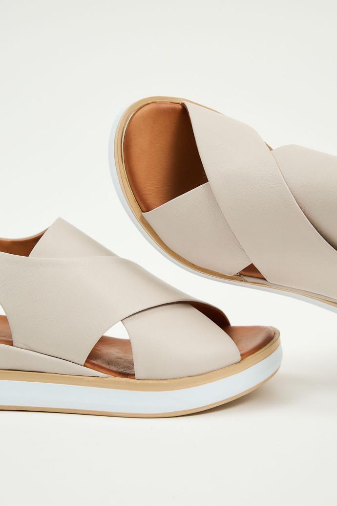 Босоніжки жіночі LONZA р. 39 Бежевий (NY 197637) - фото 5 Босоніжки жіночі LONZA р. 39 Бежевий (NY 197637) - фото 5