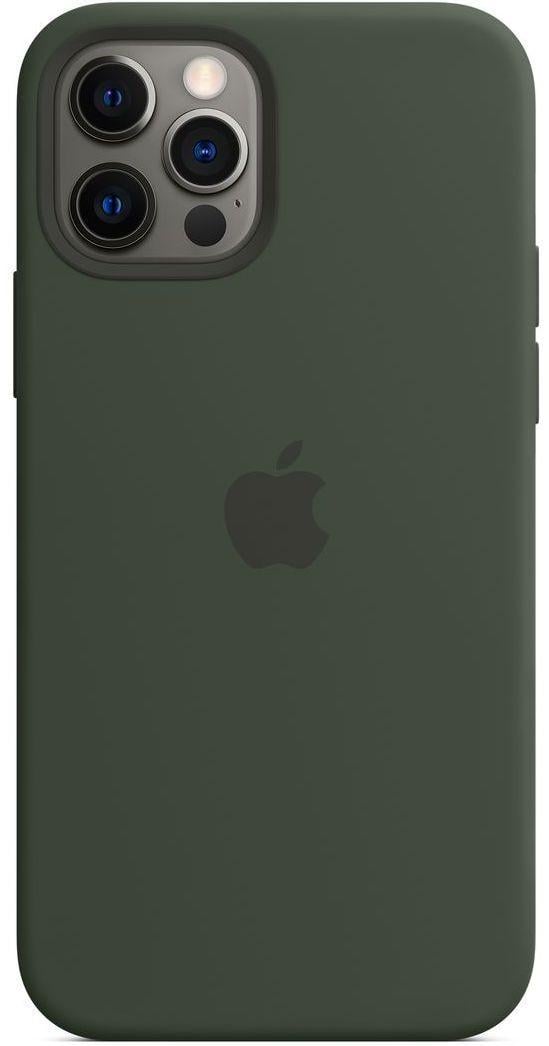 Силиконовый чехол-накладка Apple Silicone Case for iPhone 12 Pro Max, Cyprus Green (HC)(A)